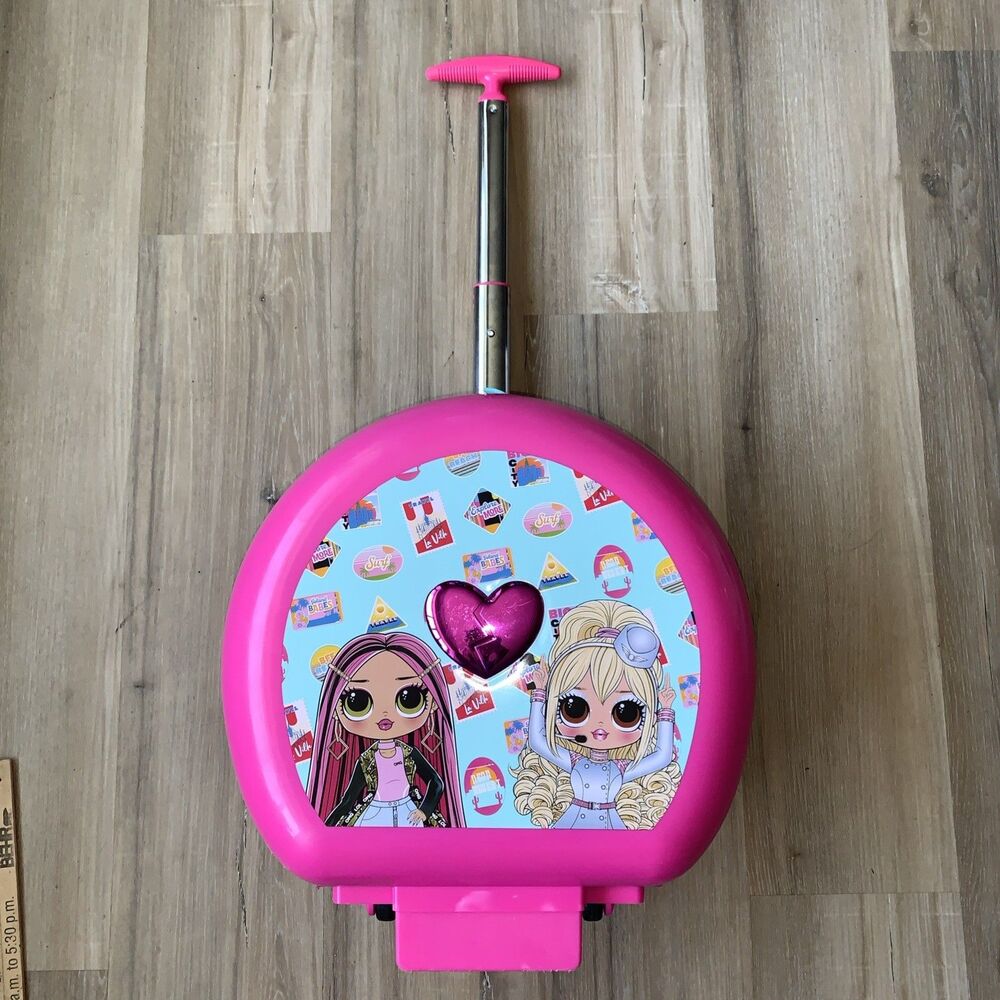 LOL Surprise OMG World Travel Closet With Wheels  Explore More Case  EUC